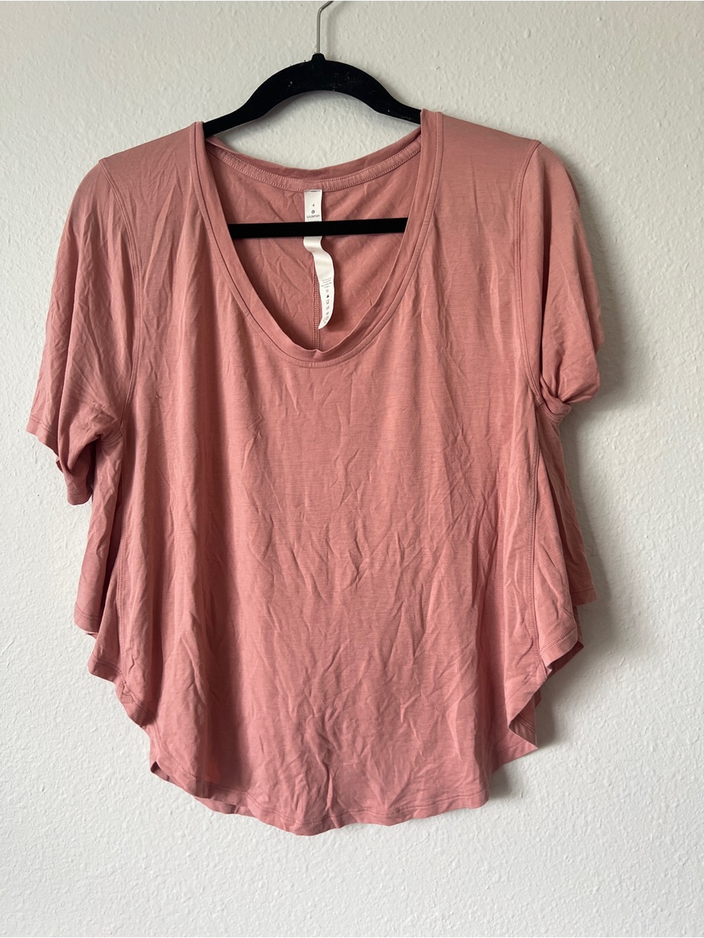 Lululemon Up for Downtime oversized short sleeve top size 4 - Picture 2 of 4